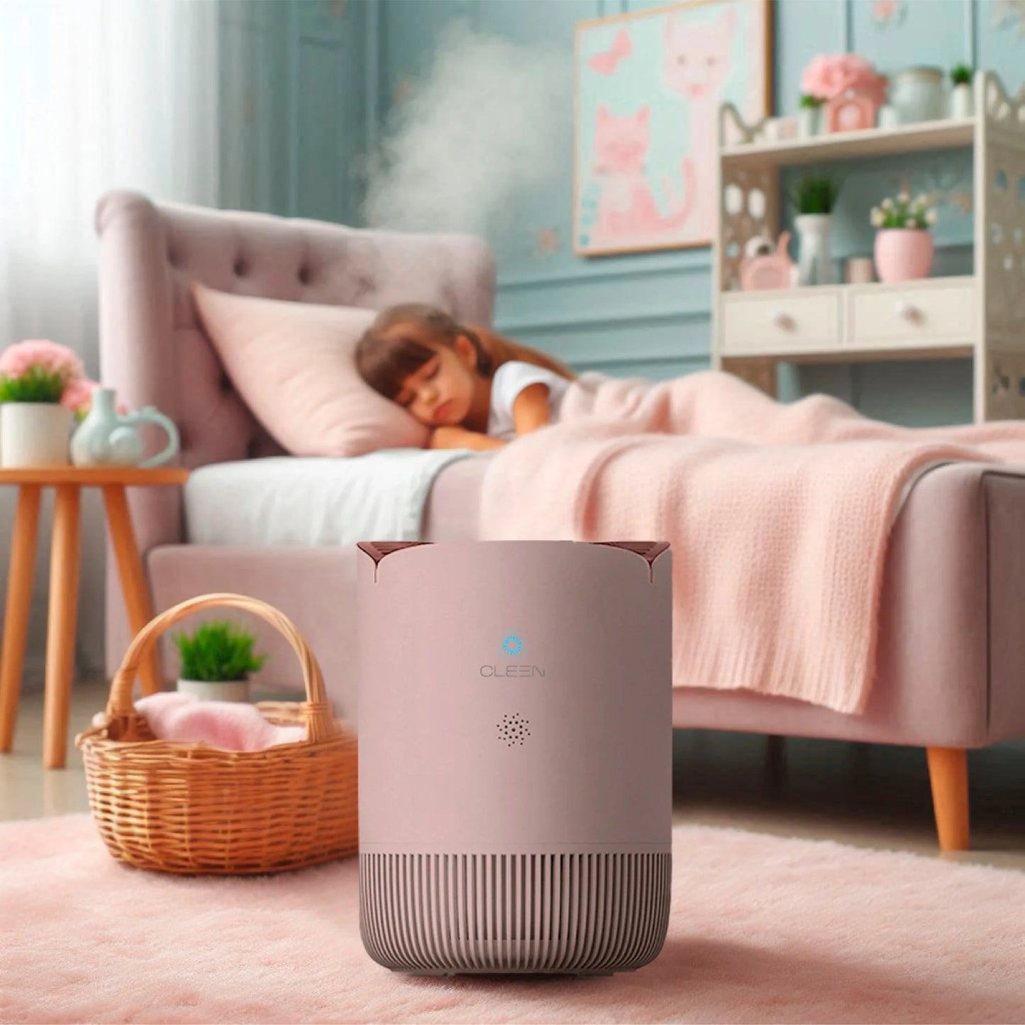 Purificador de Aire Kids Rosado