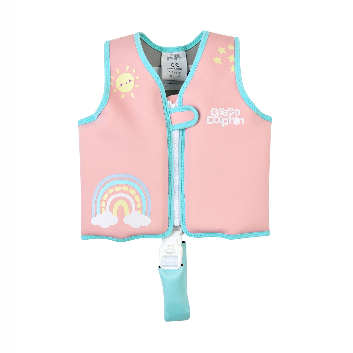 Chaleco Flotador Arcoíris Palorosa 15 a 19 kg