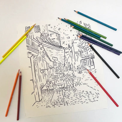 Cuadro Enmarcado para armar y pintar Vincent Van Gogh