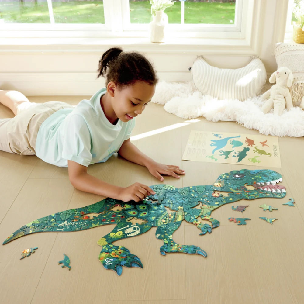 Puzzle Dinosaurio Brillante 200pcs