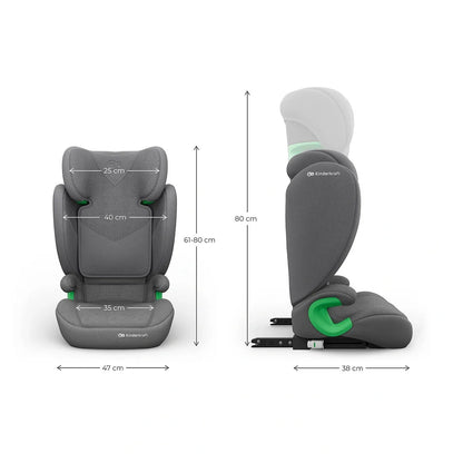 Silla de auto Butaca Junior 2 Plus i-Size Gris
