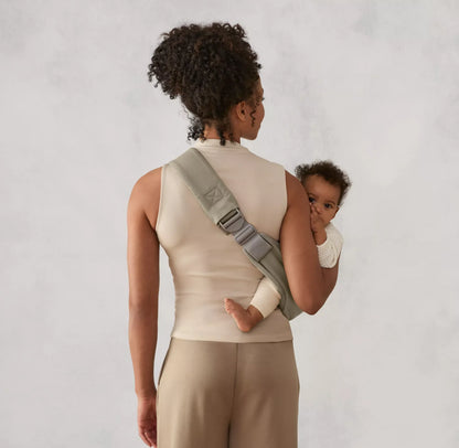 Portabebé Bandolera Upsie Soft Olive