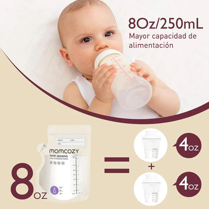 Bolsas para Almacenar Leche Materna con Boquilla x 60uds