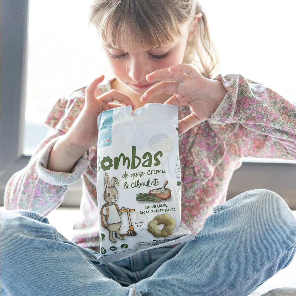 Bombas Queso Crema Ciboulette Individual