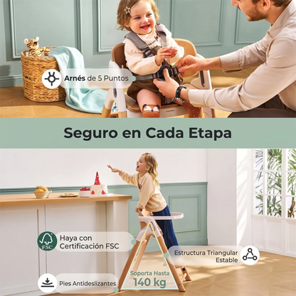 Silla de comer evolutiva 5 en 1 DinerPal