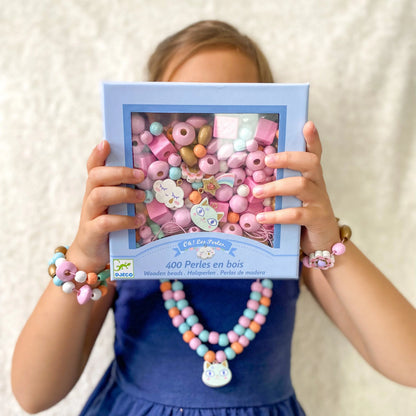 Crea tus joyas: Rainbow Wooden Beads