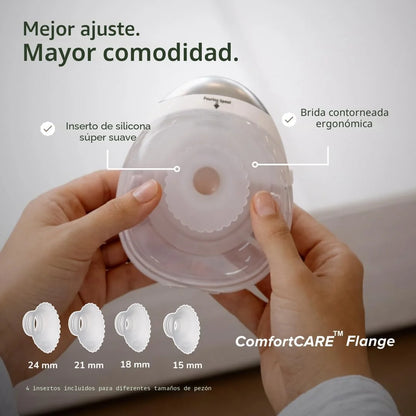 Extractor de Leche Eléctrico Portátil Doble Haakaa E-Ladybug