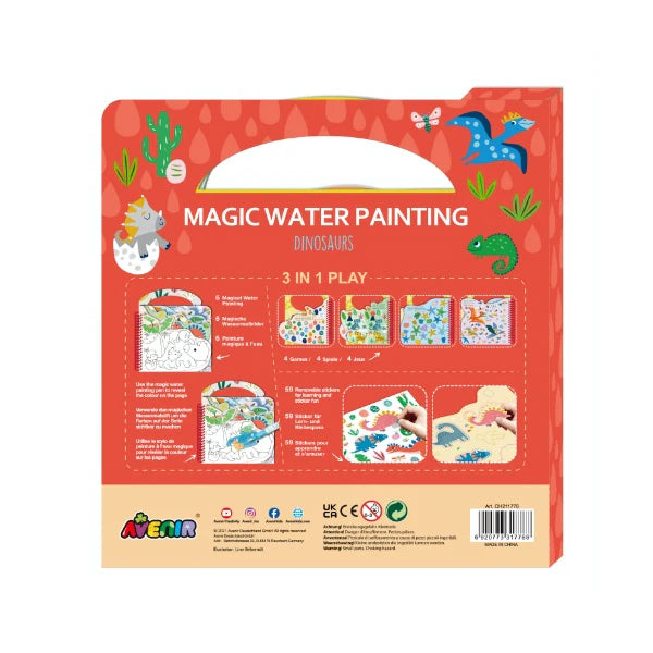 Libro Pintura Mágico Dino