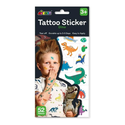 Set de Tatuajes Temporales Dinosaurios
