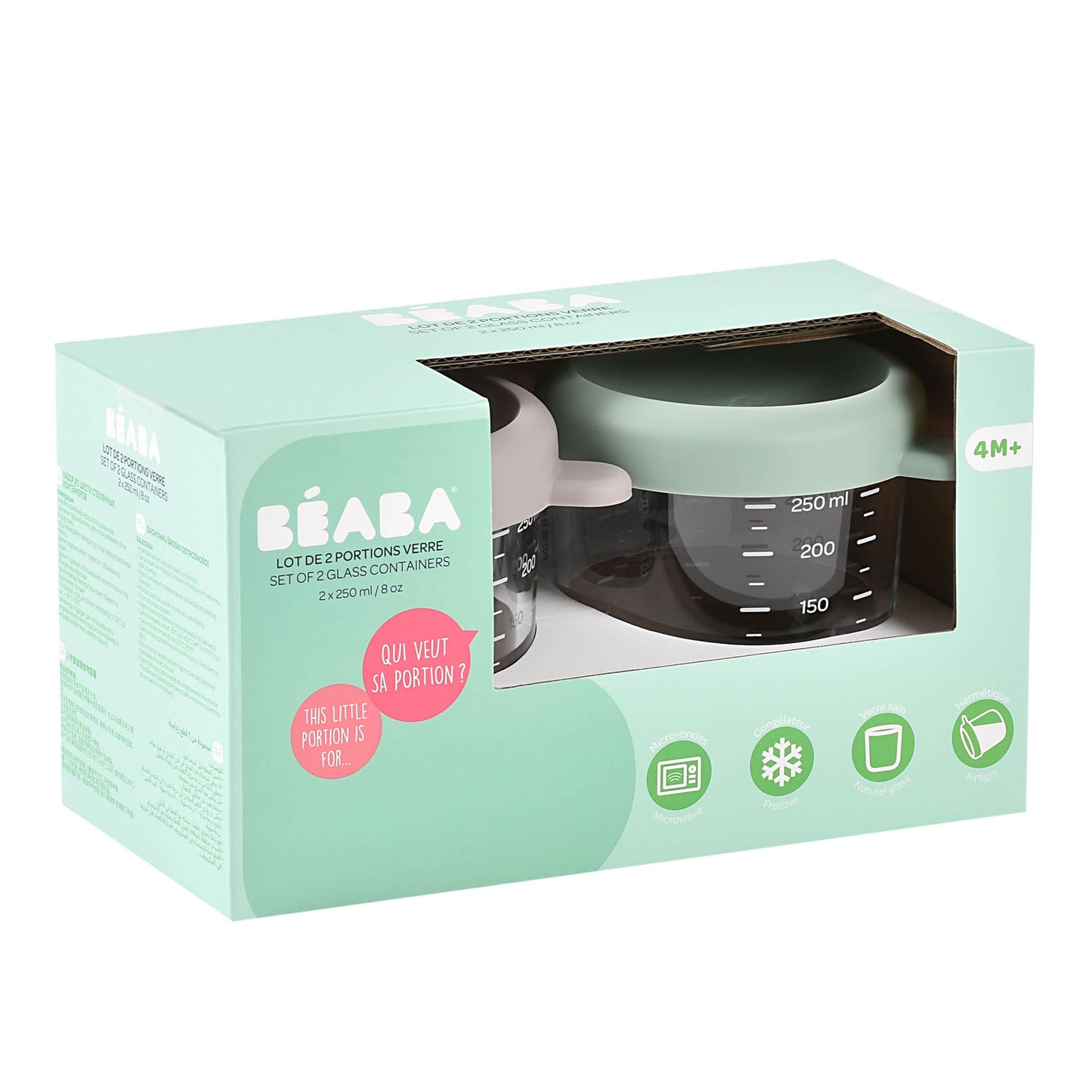 Envases de Cristal (2 de 250ml)