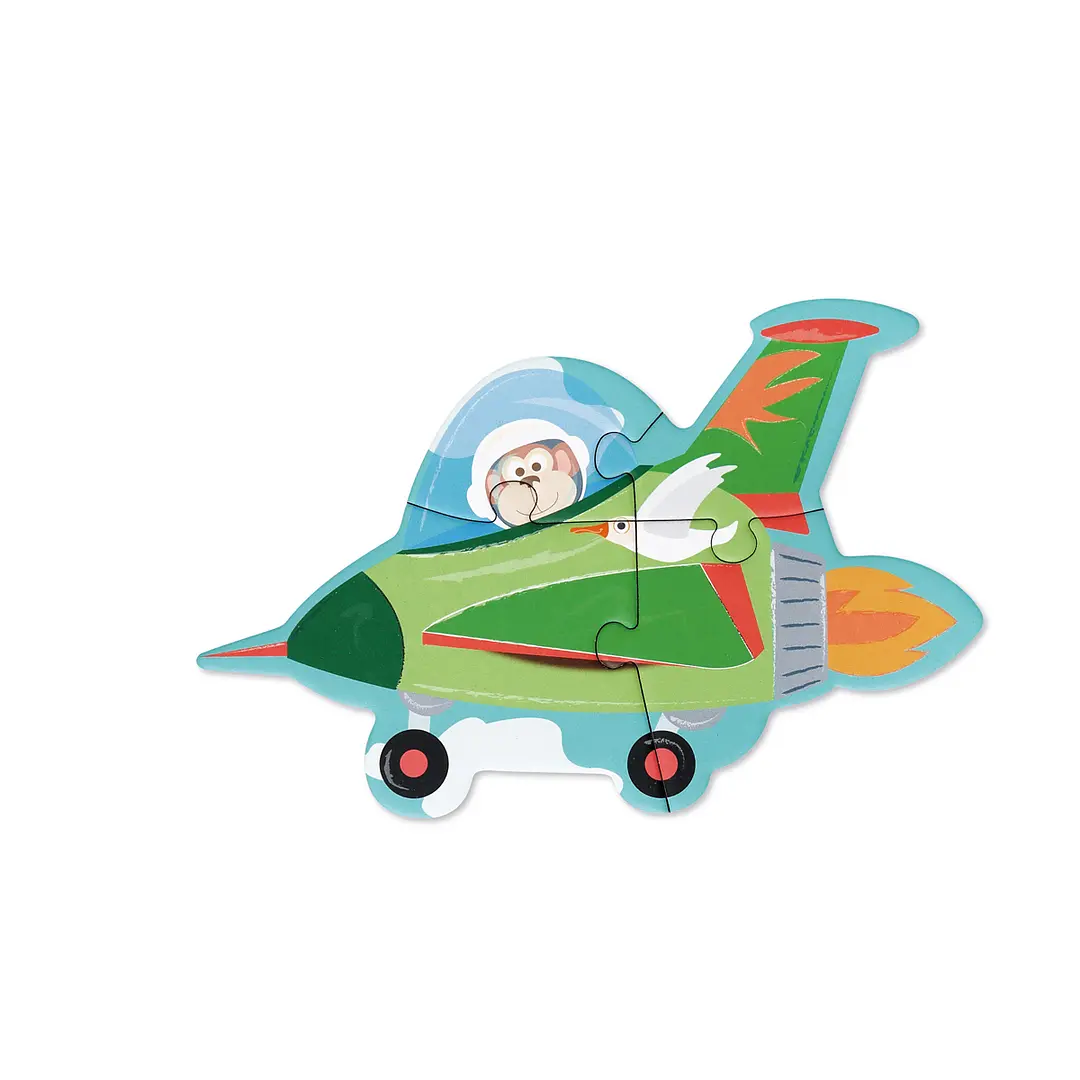 Puzzle Progresivo Vehiculos