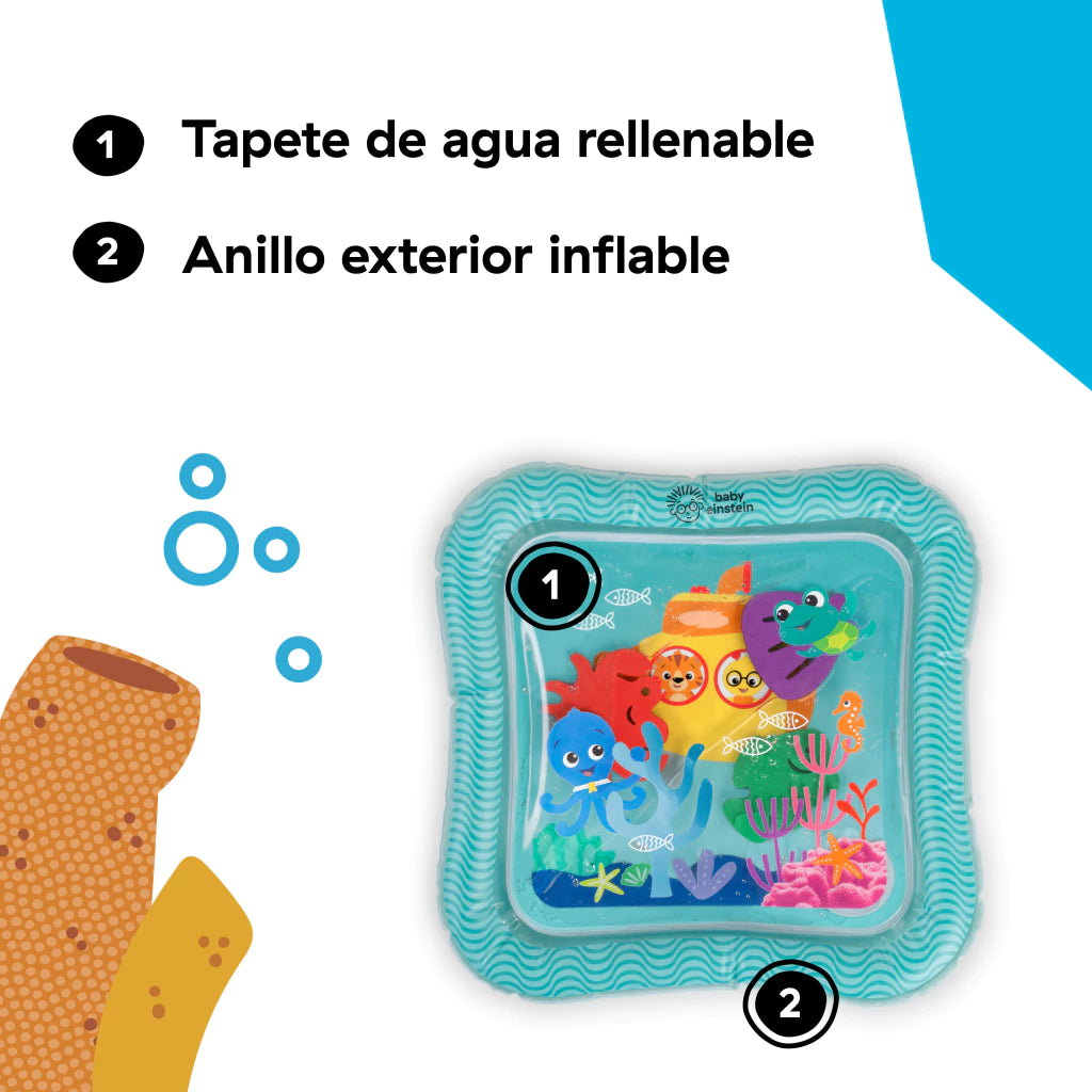 Alfombra sensorial de agua Splash