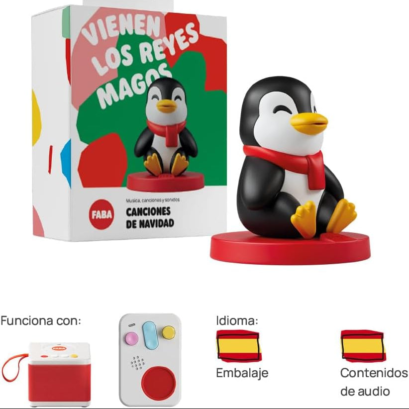 Personaje sonoro para cuentacuentos Faba Canciones de Navidad