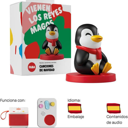 Personaje sonoro para cuentacuentos Faba Canciones de Navidad