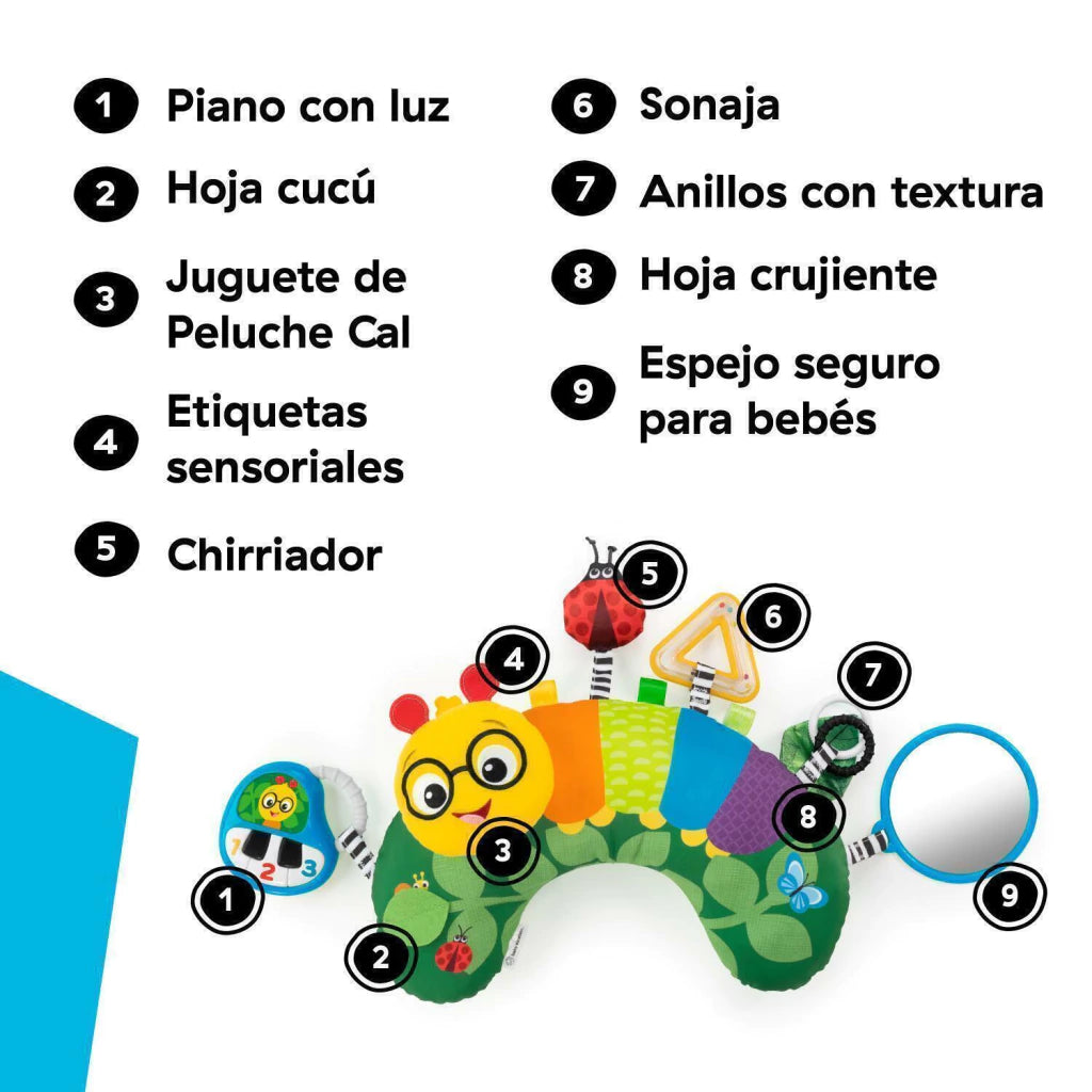 Cojín Tummy Caterpillar