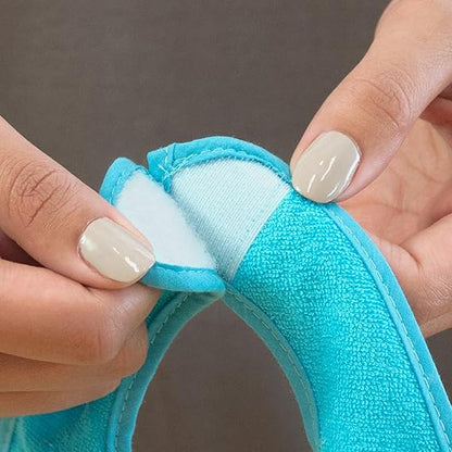 Pack 10 Baberos Impermeable Rosas Pastel