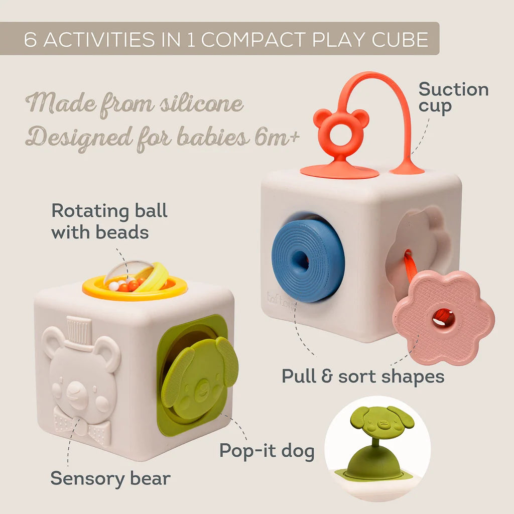 Cubo sensorial Peek & Play