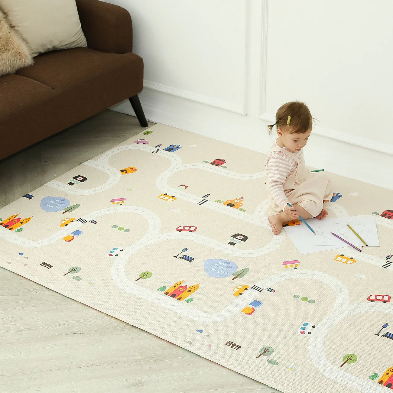 Alfombra Playmat 140 x 210cm Cuidad