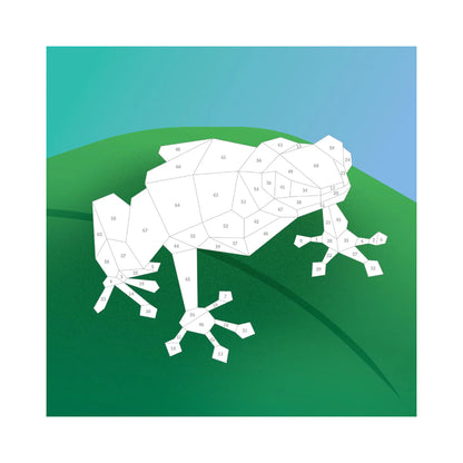 Paint by Stickers Animales de la selva