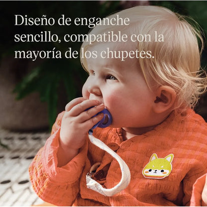 Portachupete Tela Beige