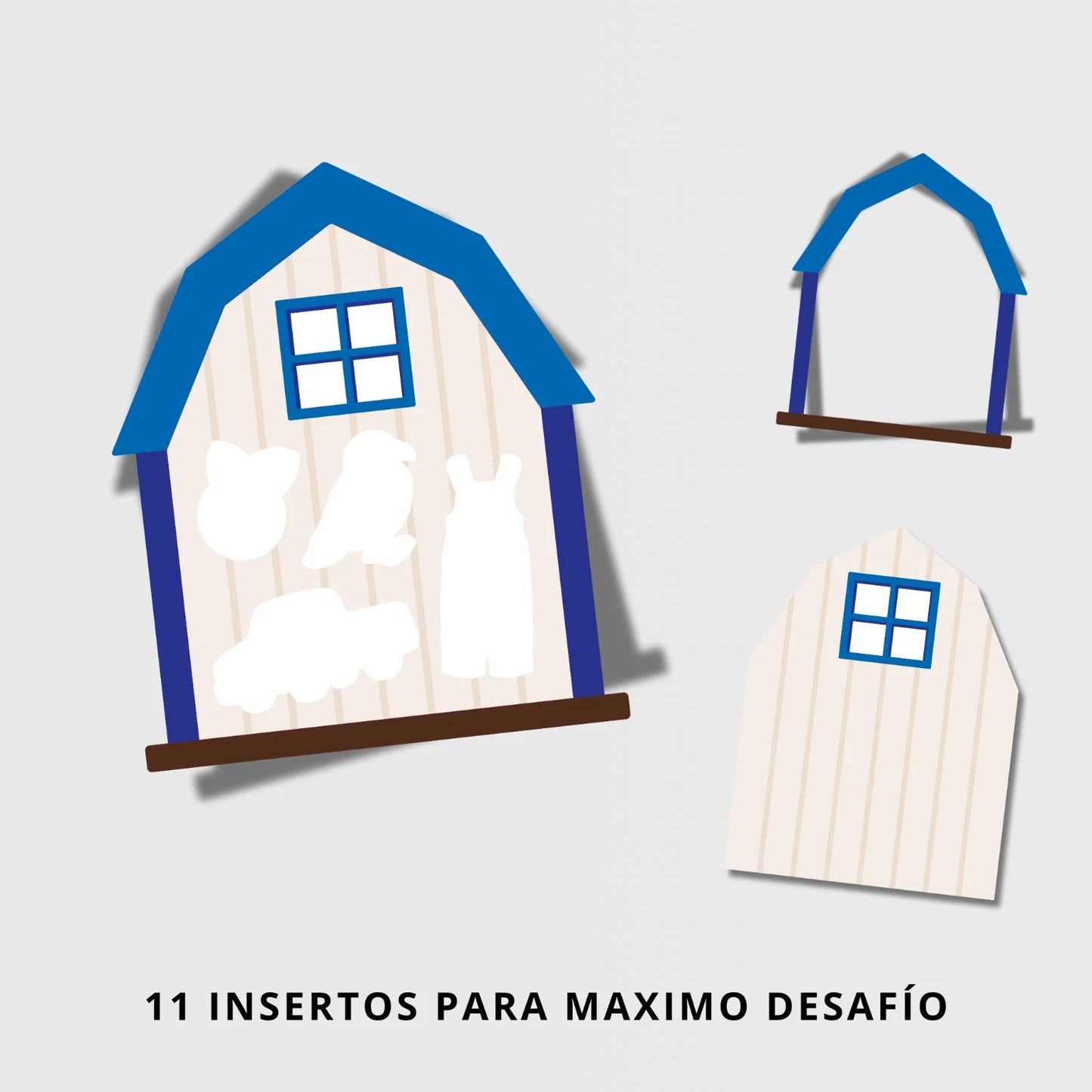 Granja magnética con texturas