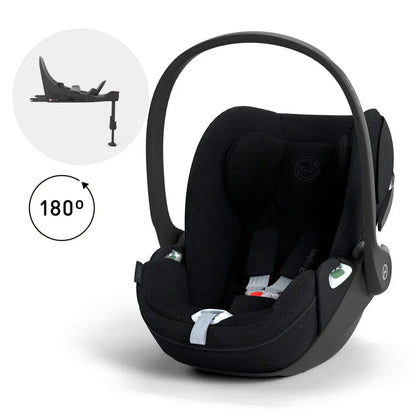 Silla Nido Cloud T + Base Giratoria T i-Size - Sepia Black Plus