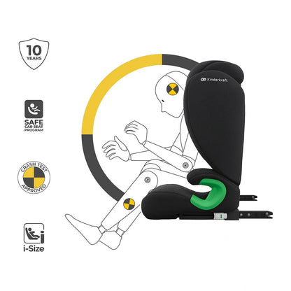Silla de auto Butaca Junior 2 Plus i-Size Black