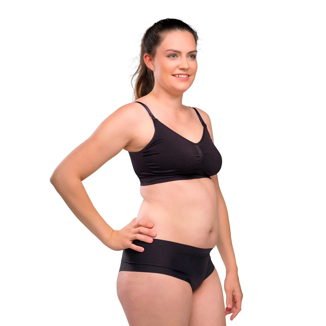 Sostén De Lactancia Seamless Bra Negro