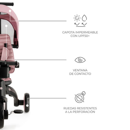Triciclo Multifuncional JAZZ 6 en 1 Pink