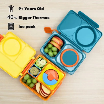 Lonchera Térmica Infantil con Termo Integrado Teal Green