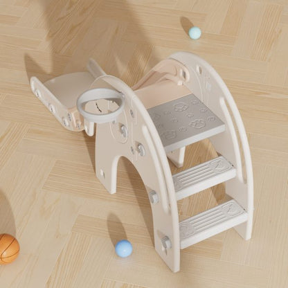 Resbalín Elefante Blanco con Beige