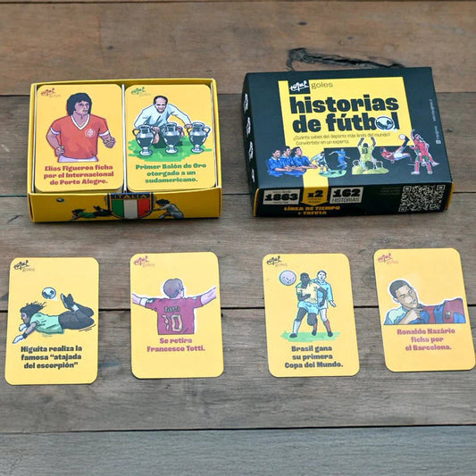 Juego de mesa Historias de fútbol