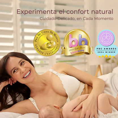 Sostén de lactancia Jelly Strip Nude