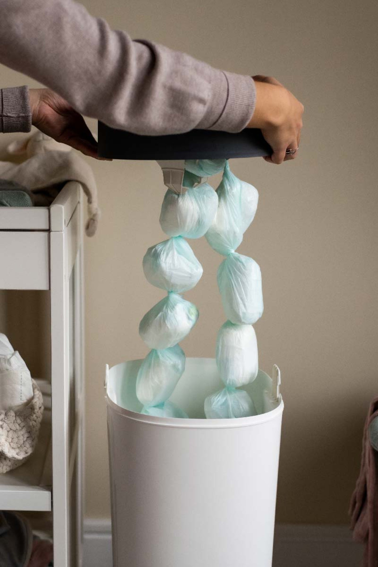 Basurero de Pañales Sangenic Twist & Click tamaño XL