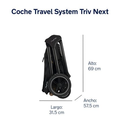 Coche de paseo Triv NEXT Negro