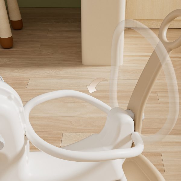 Pony 3 en 1 Blanco con Beige