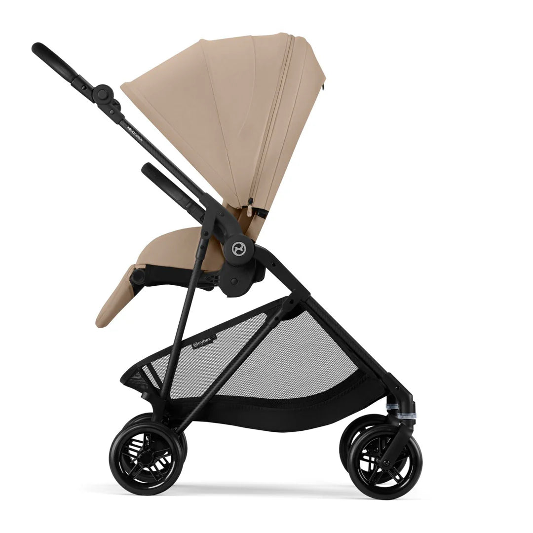 Combo Travel System Melio Carbón Almond Beige + Cloud T plus + Base