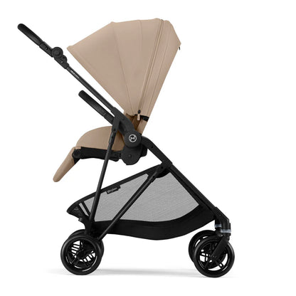 Combo Travel System Melio Carbón Almond Beige + Cloud T plus + Base