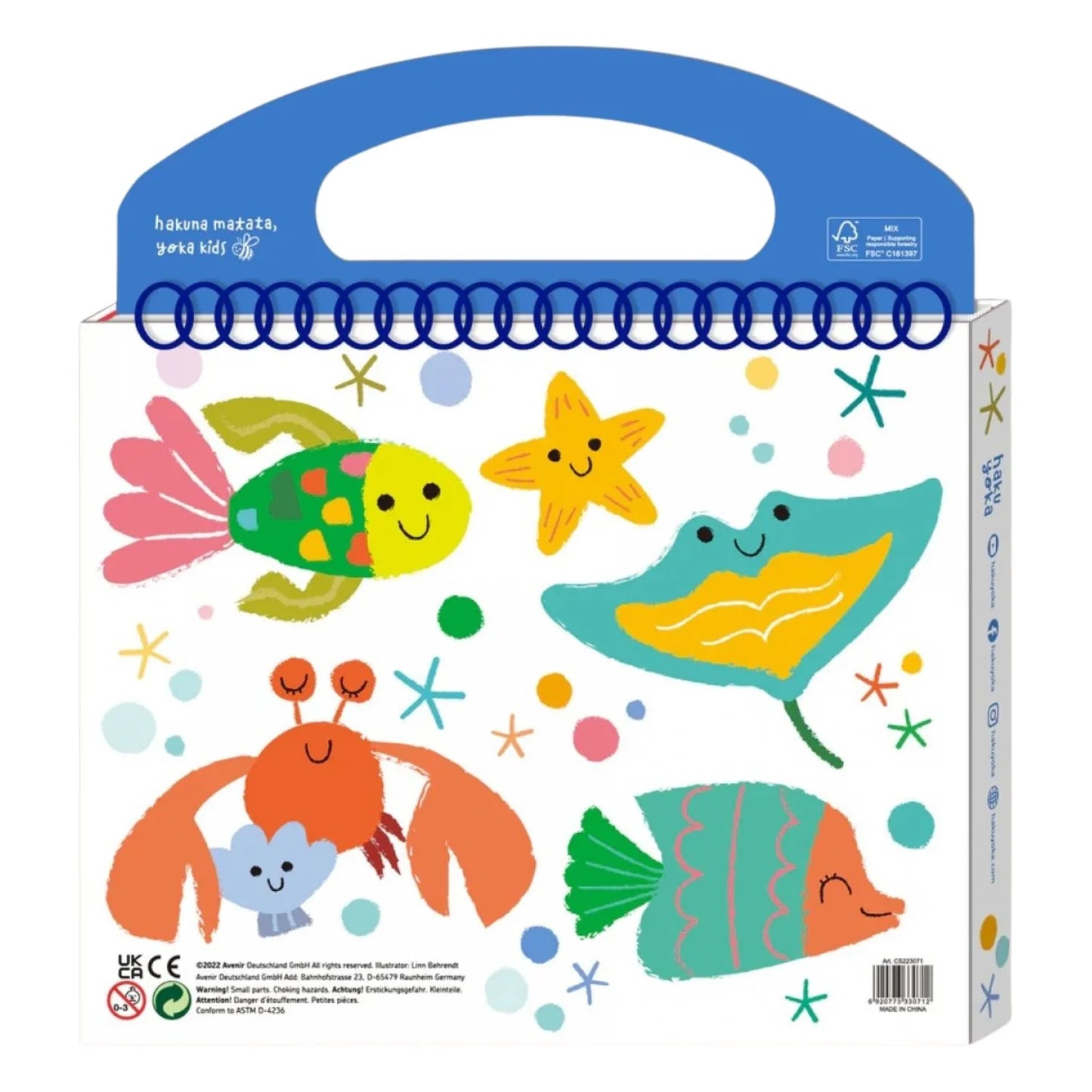 Mi Primer Kit para pintar Amigos del Mar