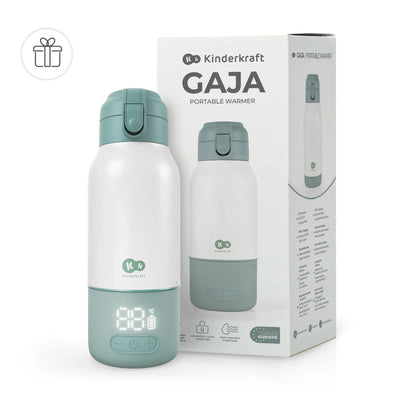 Termo calentador de leche portátil 2 en 1 Gaja Verde