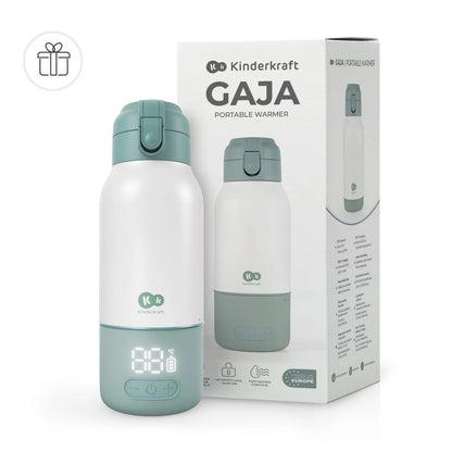 Termo calentador de leche portátil 2 en 1 Gaja Verde