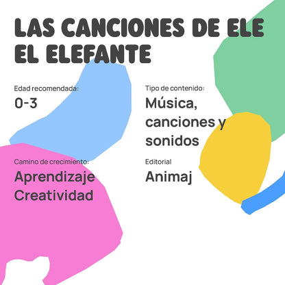 Personaje Sonoro para cuentacuentos Ele el Elefante