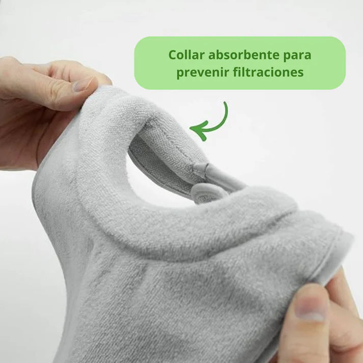 Babero con cuello pack de 3