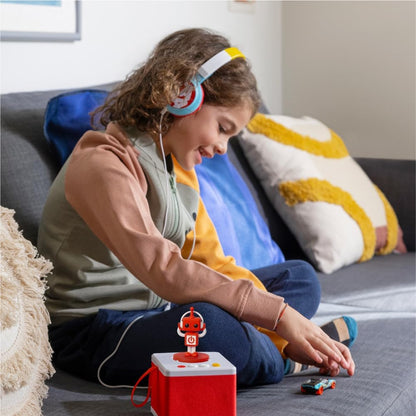 Audífonos para cuentacuentos y productos sonoros Tutum rojos