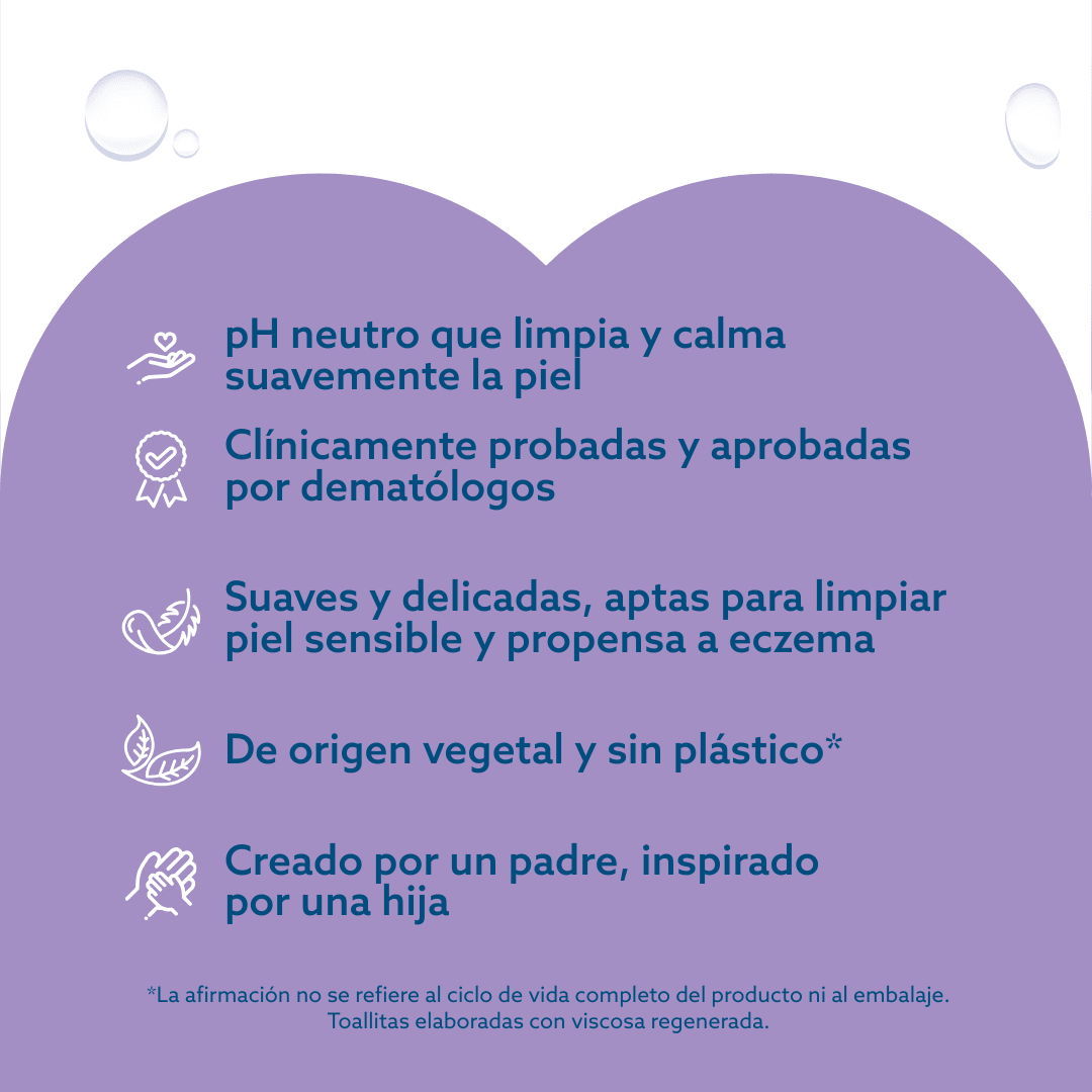 Toallitas húmedas WaterWipes Soothing 60 uns