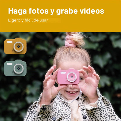 Cámara digital infantil de 48 MP Rosa