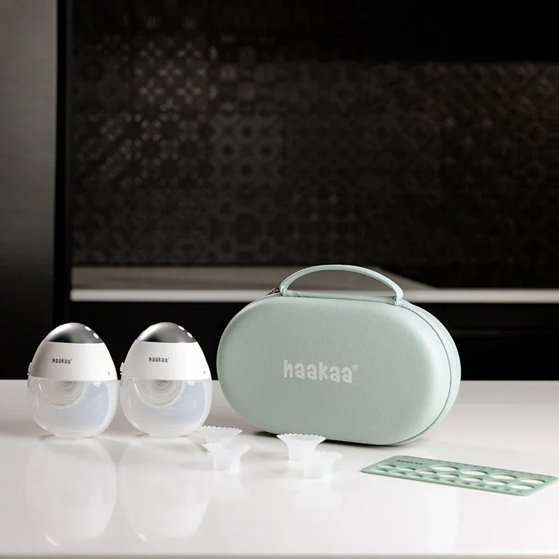 Extractor de Leche Eléctrico Portátil Doble Haakaa E-Ladybug