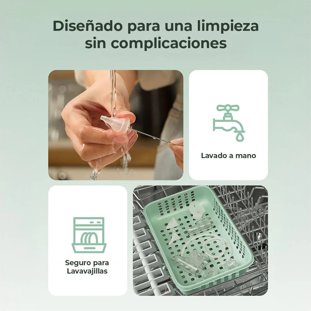 Aspirador Nasal Eléctrico 2 en 1 BreezyClear Pro™ Grado Hospitalario