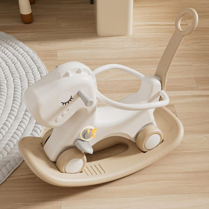 Pony 3 en 1 Blanco con Beige