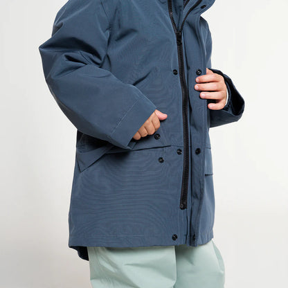 Chaqueta Impermeable Azul